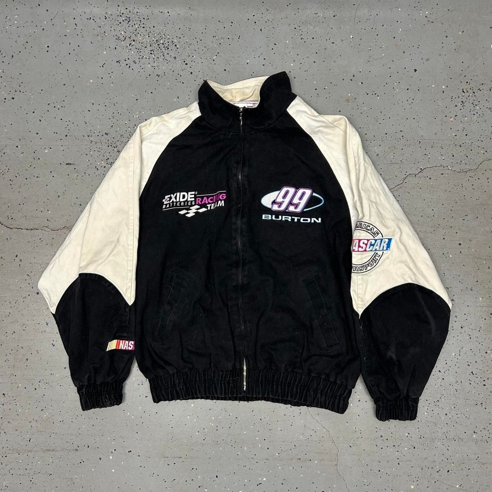 Logo Athletic VTG Jeff Burton Racing NASCAR jacket Size US L / EU 52-54 / 3 - 1 Thumbnail