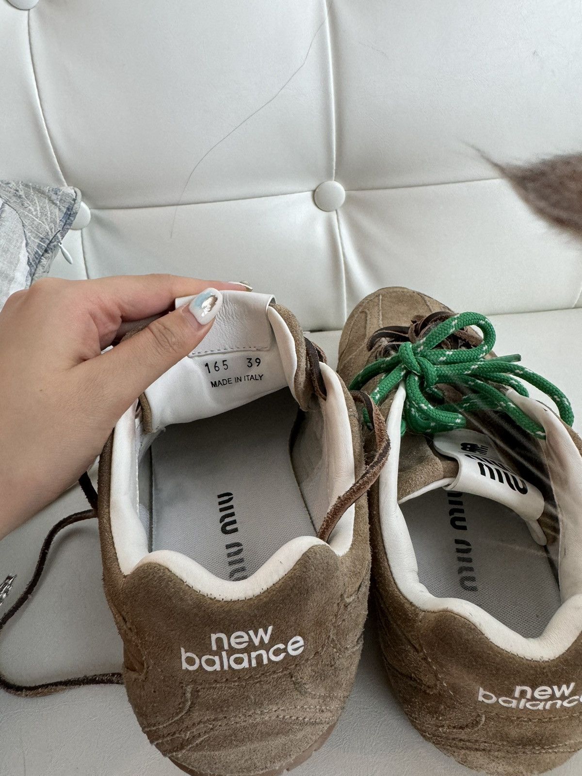 Miu Miu miumiu x new balance 530 SL Sneaker Size US 9 / IT 39 - 6 Thumbnail