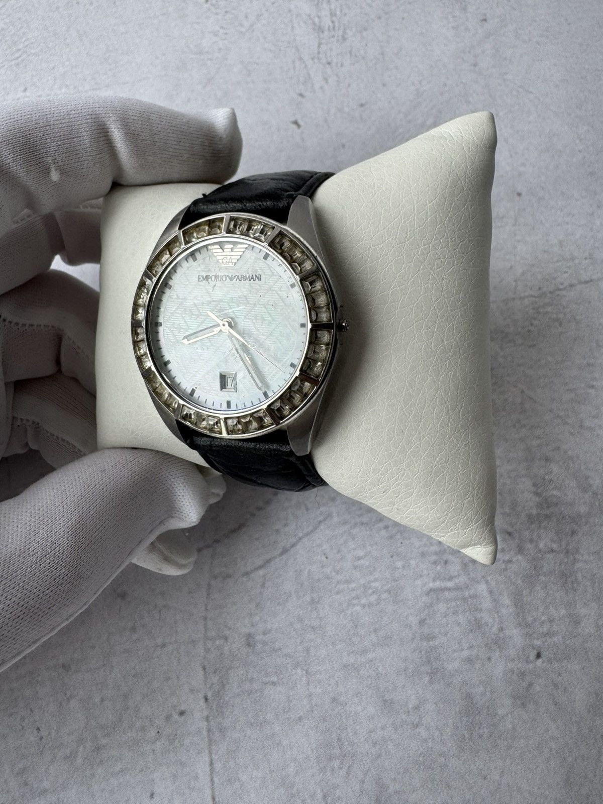 Emporio Armani × Vintage Emporio Armani Watch Vintage Size ONE SIZE - 2 Thumbnail