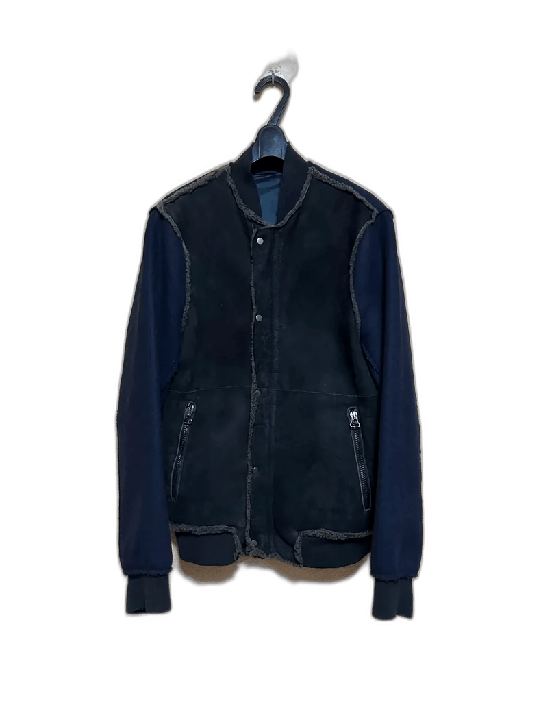 Lanvin Shearling Wool Leather Jacket