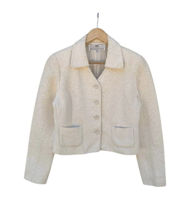 Balenciaga Balenciaga Cropped Jacket Size S / US 4 / IT 40 - 1 Thumbnail