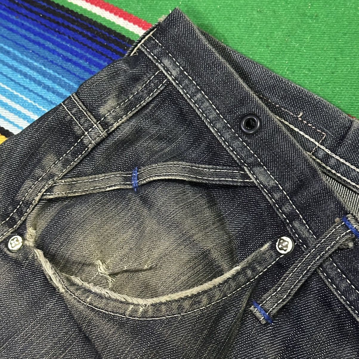 Edwin Twist Legs 💥vintage edwin evolution flare curve legs . Size US 34 / EU 50 - 5 Thumbnail