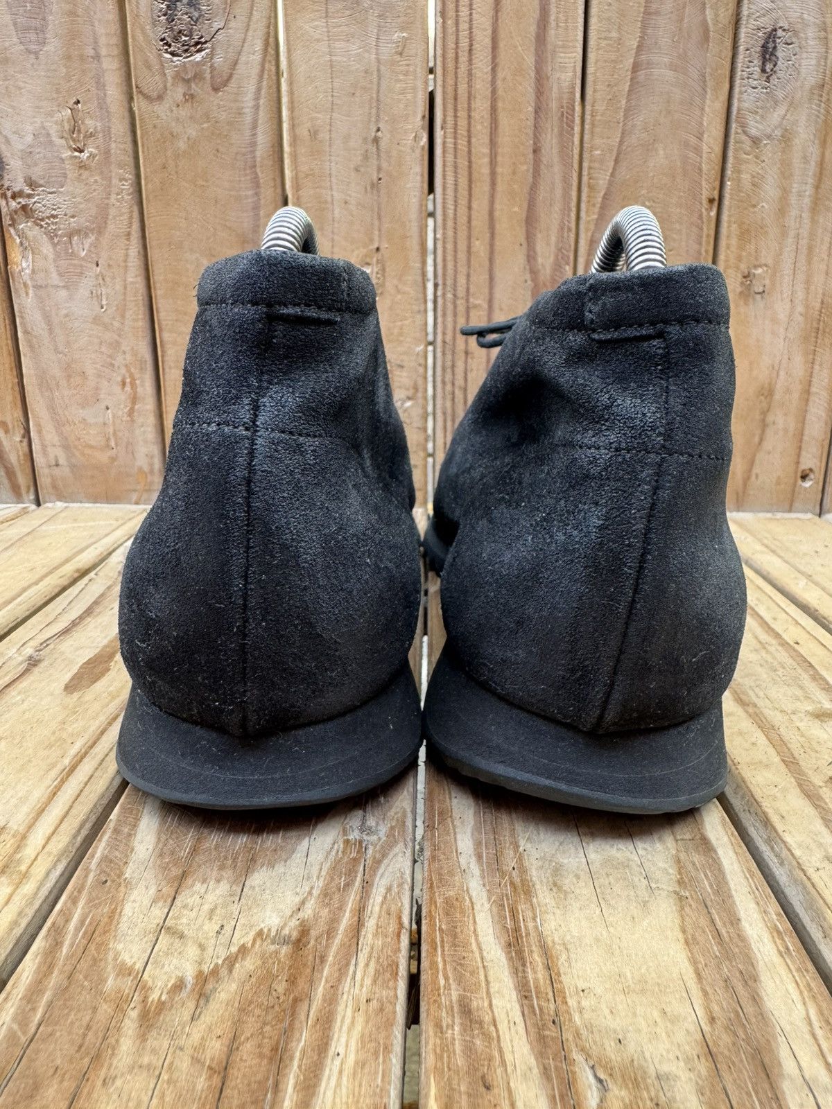 Prada Prada distressed leather Men’s chukka boots SIZE UK 8 US 9 Size US 9 / EU 42 - 9 Thumbnail