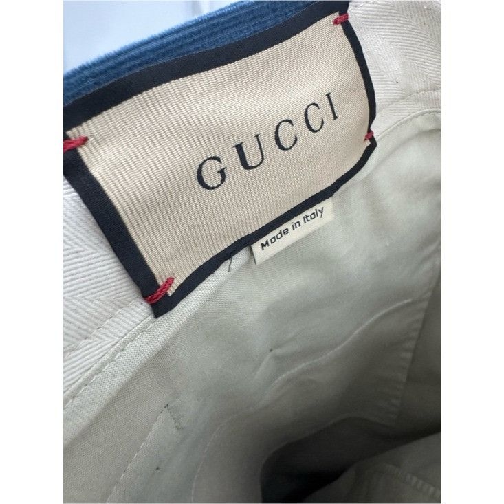 Gucci Gucci Blue Web Label Corduroy Trousers Size US 40 / EU 56 - 6 Thumbnail