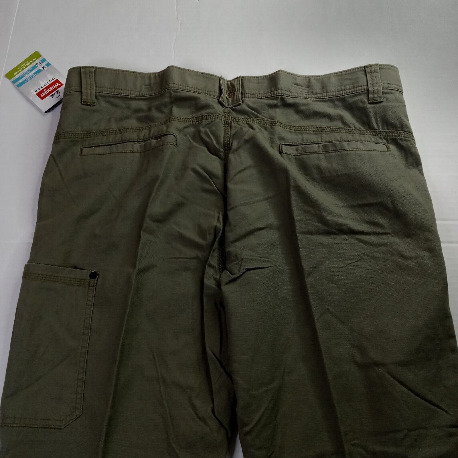 Wrangler Wrangler Outdoor Utility Pants Mens 40x32 Green Straight Fit Size US 40 / EU 56 - 8 Thumbnail