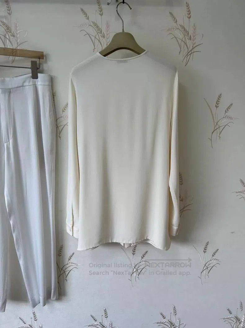 Loro Piana Loro Piana Cream Silk Long. Size US L / EU 52-54 / 3 - 3 Thumbnail