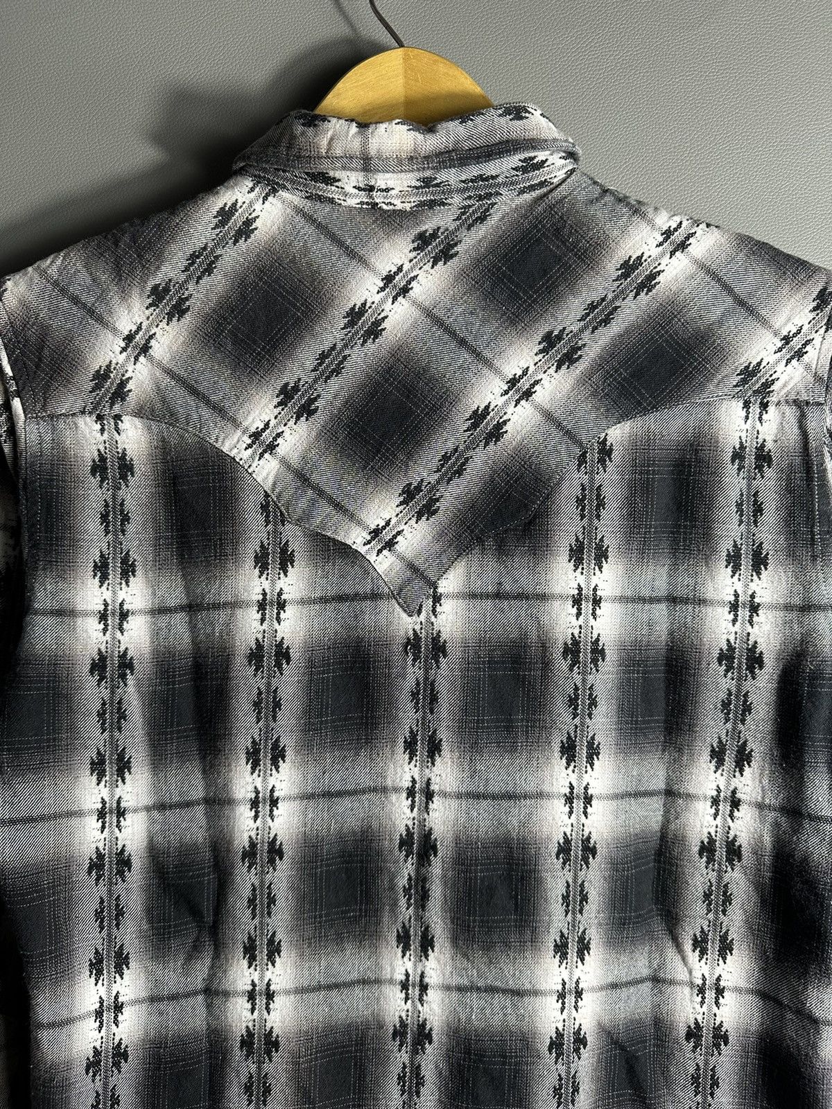 20471120 90s WESTERN GOTHIC SHIRT JUNYA WATANABE CDG STYLE Size US M / EU 48-50 / 2 - 4 Thumbnail