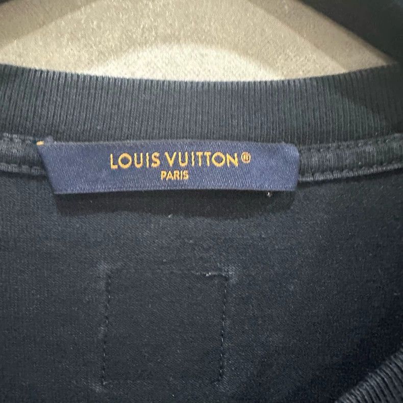 Louis Vuitton Louis Vuitton Fei Dong co-branded glitter logo short sleev Size US XXL / EU 58 / 5 - 4 Thumbnail