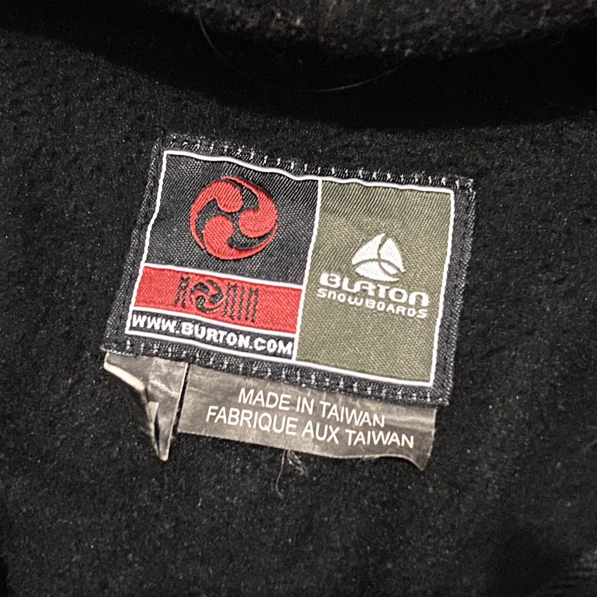 Vintage Burton Y2k fleece zipper hoodie Size US M / EU 48-50 / 2 - 4 Thumbnail