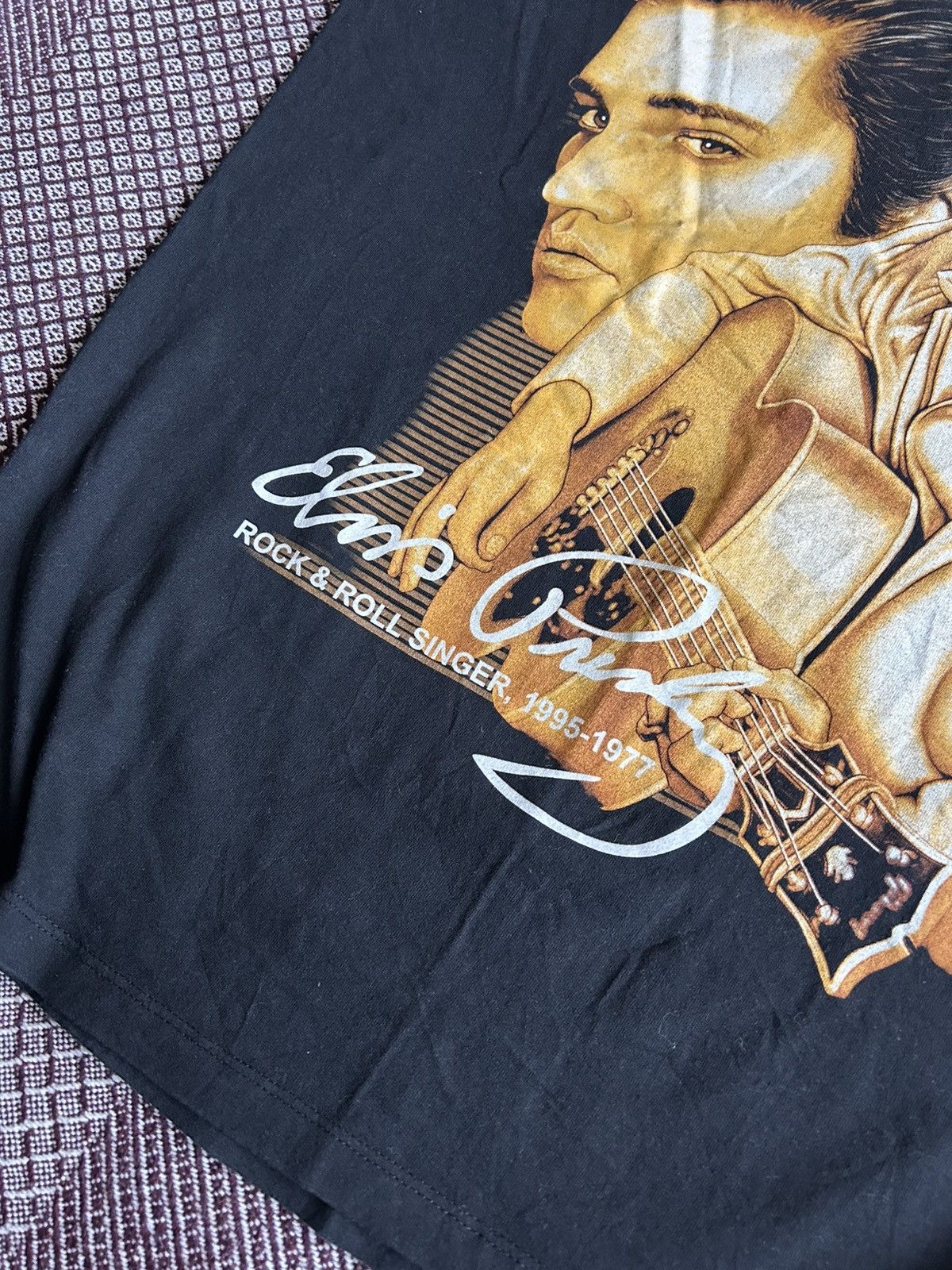 Band Tees × Vintage Elvis Presley Vintage Rock Tee Oversize Merch Size XL Unisex Size US XL / EU 56 / 4 - 3 Thumbnail