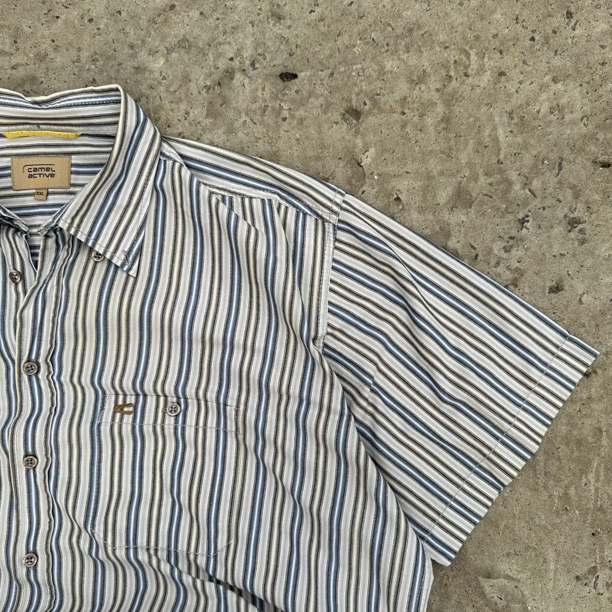 camel active Vintage Japanese Style Camel Active Button Up Shirt Y2K 00s Size US XXL / EU 58 / 5 - 3 Thumbnail