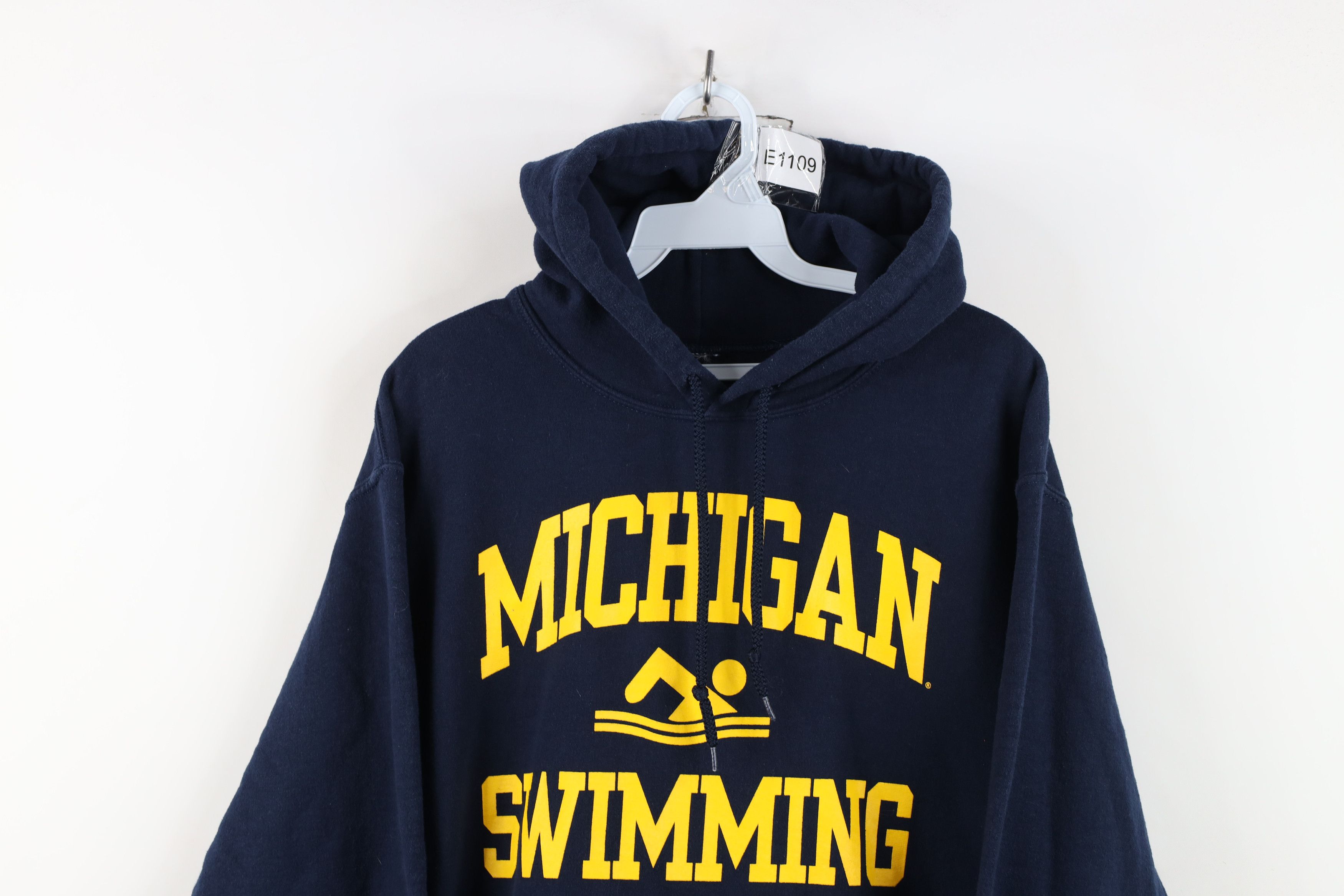 Vintage Vintage University of Michigan Swimming Hoodie Sweatshirt Size US S / EU 44-46 / 1 - 2 Thumbnail
