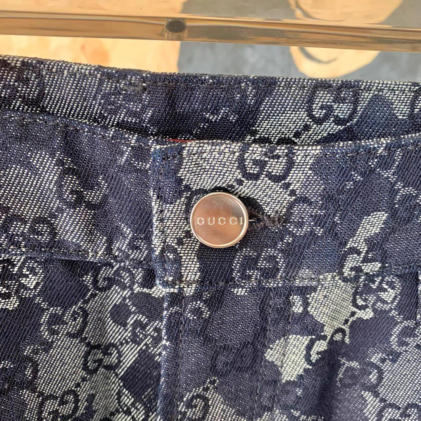 Gucci GUCCI GG Marble 5-Pocket Long Jeans 36 Size US 36 / EU 52 - 6 Thumbnail