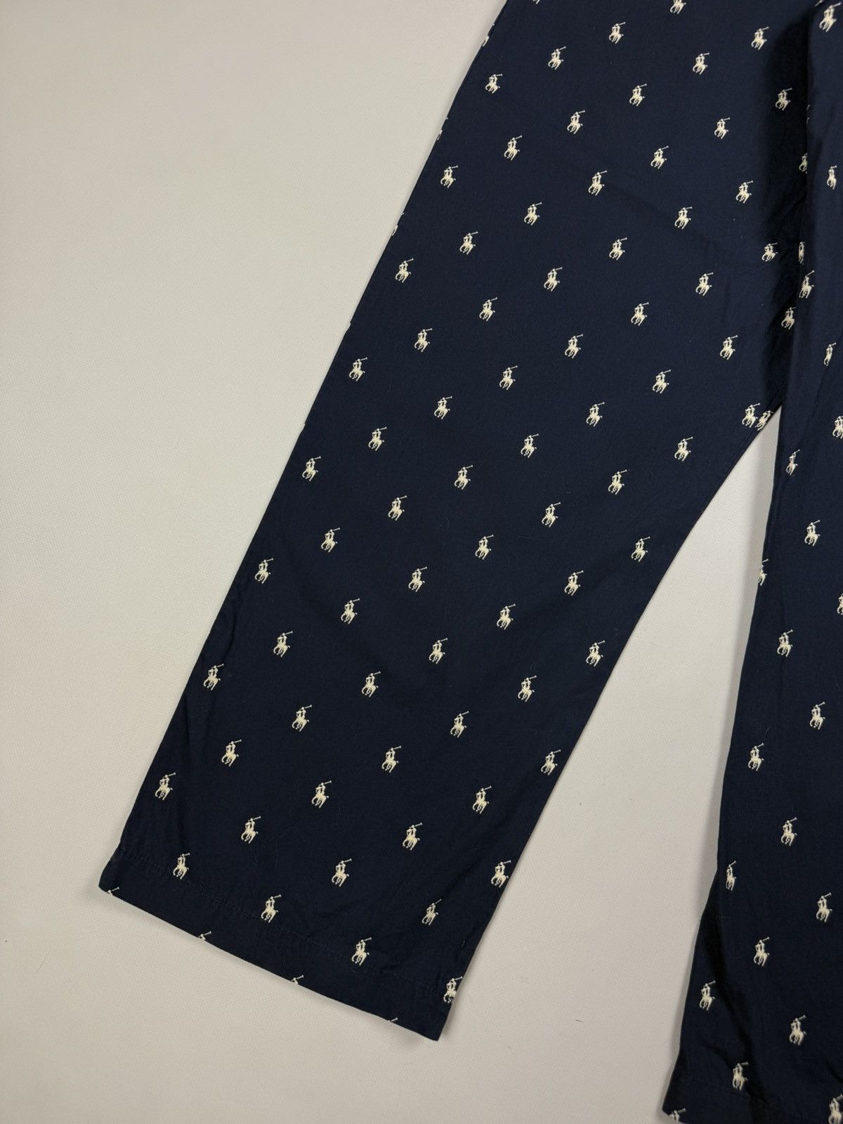 Polo Ralph Lauren Polo Ralph Lauren Sleepwear Monogram Multilogopants Trousers Size US 32 / EU 48 - 8 Thumbnail