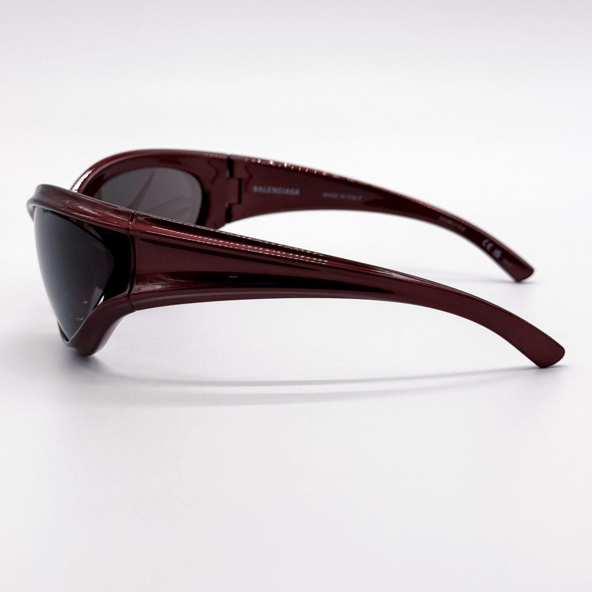 Balenciaga NEW BALENCIAGA BB0317S 002 SUNGLASSES BURGUNDY UNISEX Size ONE SIZE - 5 Thumbnail