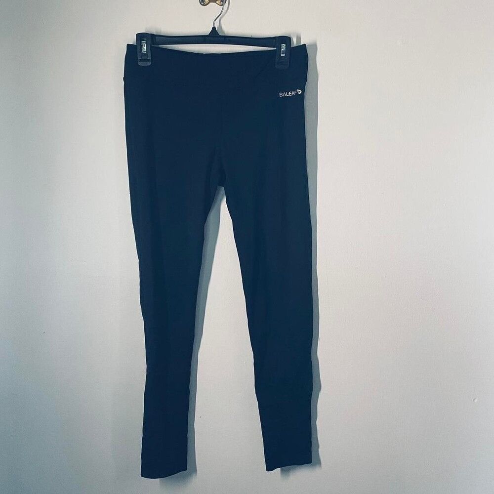 Other Baleaf High Waisted Black Athletic Leggings size L Size 31" - 2 Thumbnail
