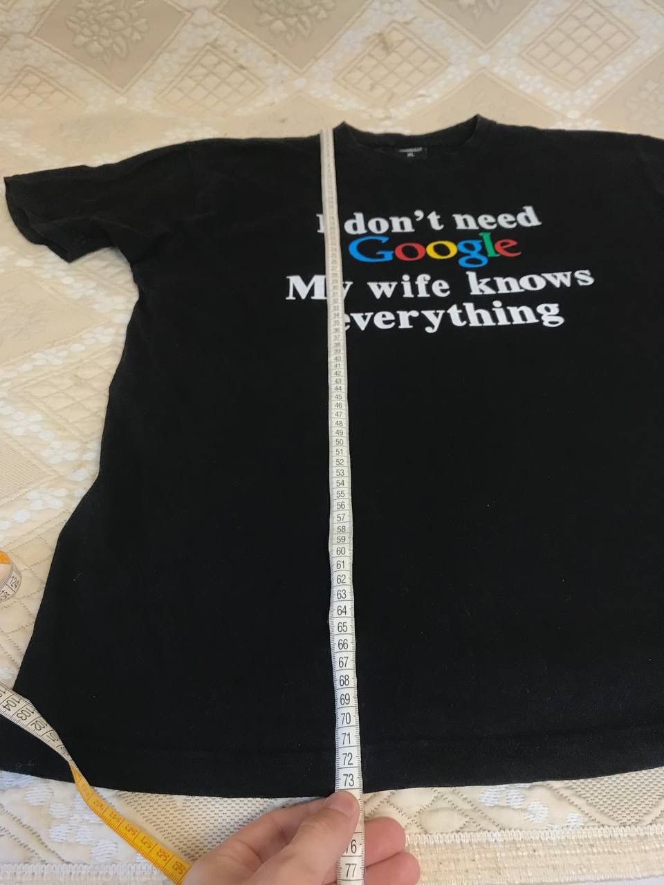 Vintage 🔥 Vintage 2000s I don’t Need Google Tee Shirt Apple Humor US Size US XL / EU 56 / 4 - 11 Thumbnail