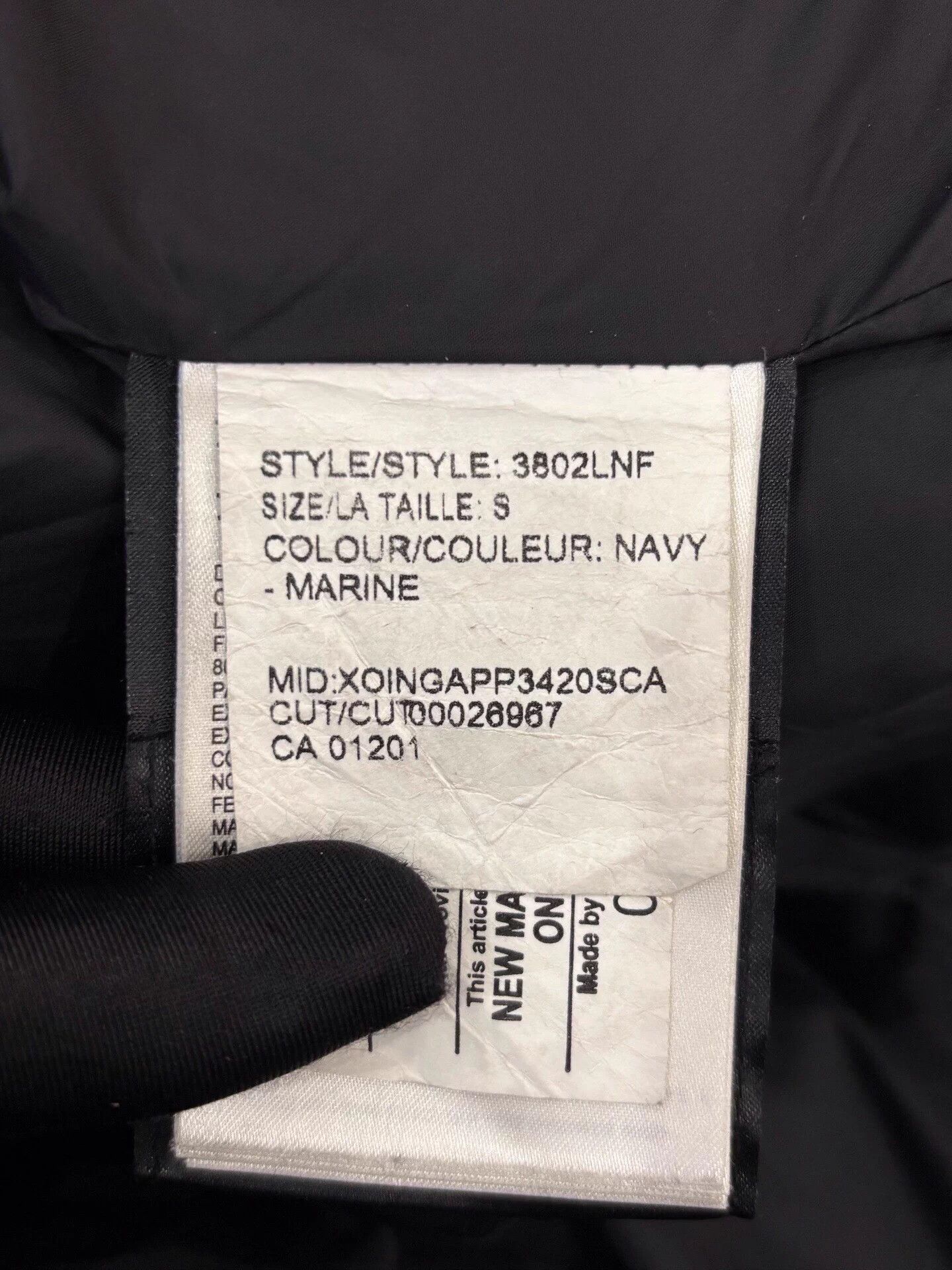 Canada Goose Canada Goose Shelburne down coat wmn's navy S red logo Size S / US 4 / IT 40 - 6 Thumbnail