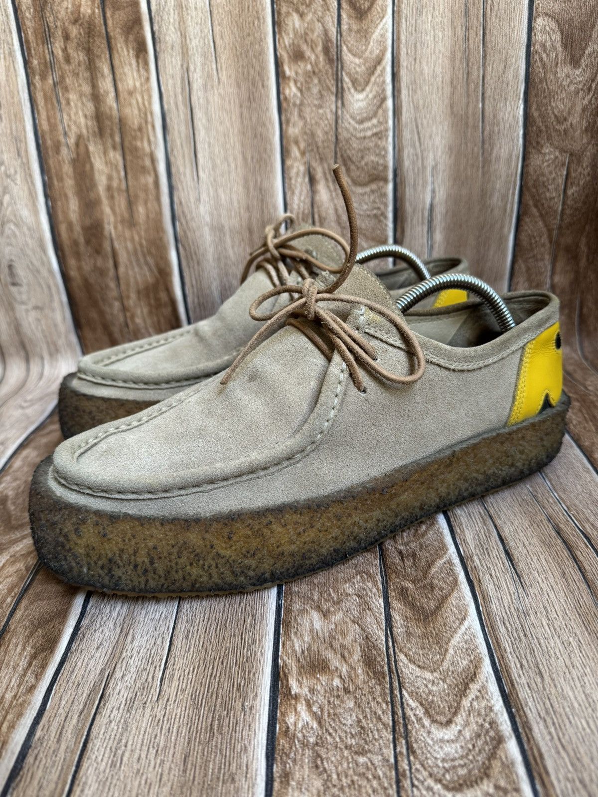 Kapital Very rare Smiley face wallabies Size US 10 / EU 43 - 1 Thumbnail