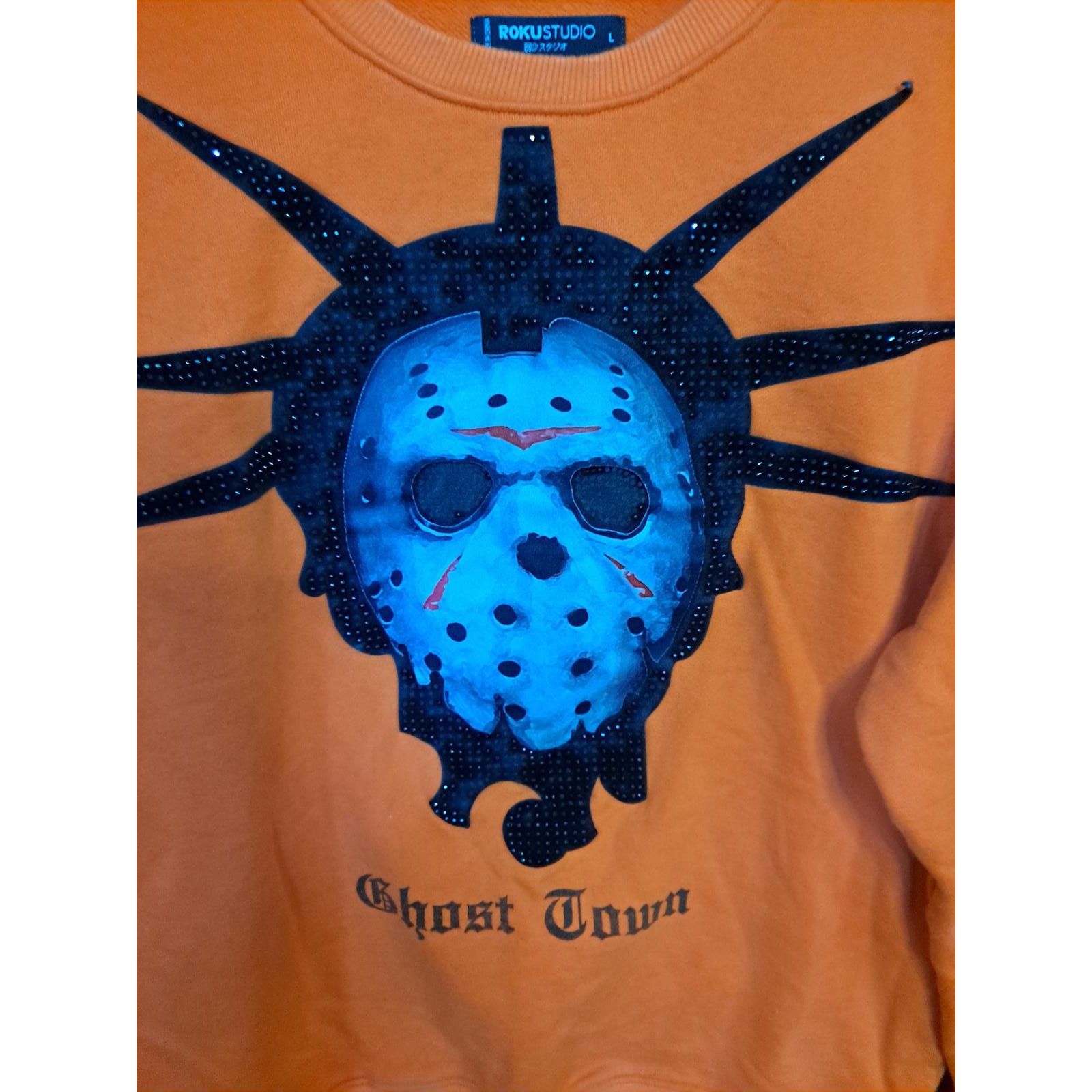 Other Roku Studio Orange Ghost Town Sweatshirt Size Large Size US L / EU 52-54 / 3 - 2 Thumbnail