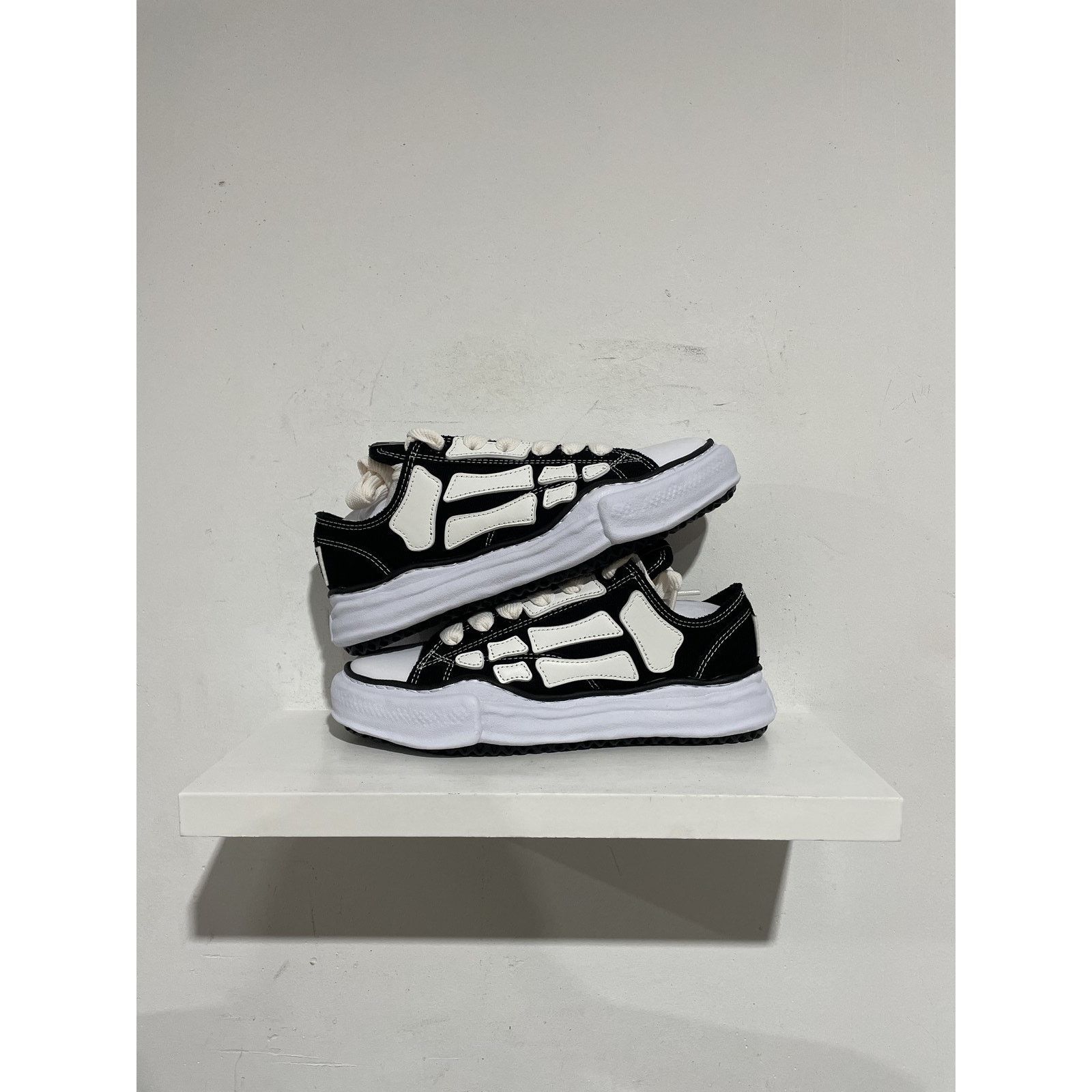 Amiri AMIRI MAISON MIHARA BLACK MMY BONES SIZE 9 NEW Size US 9 / EU 42 - 1 Thumbnail