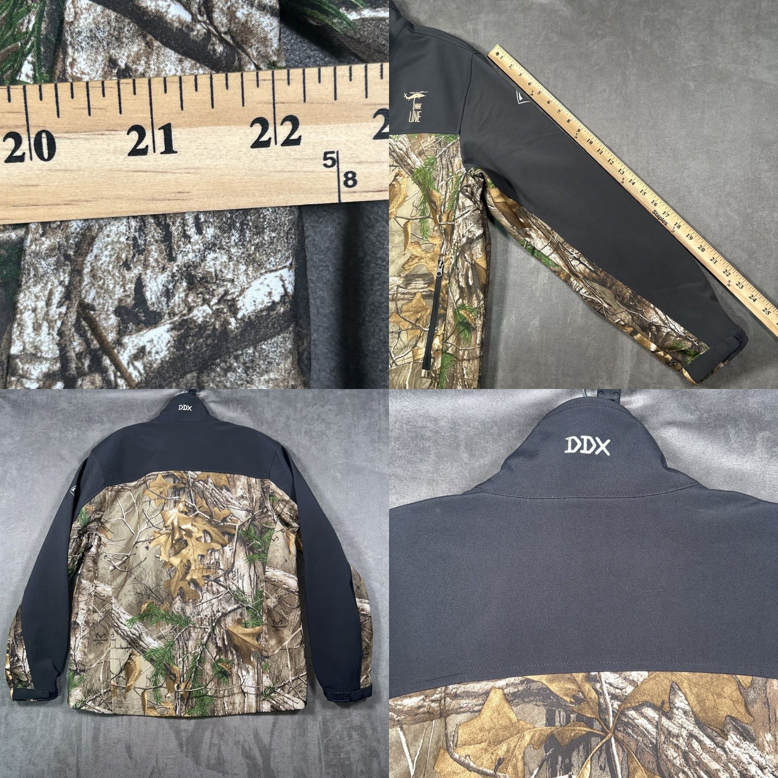 Realtree VINTAGE Dri Duck DDX RealTree Camo Nine Line Logo Full Zip Jacket M Mens Size US M / EU 48-50 / 2 - 8 Thumbnail