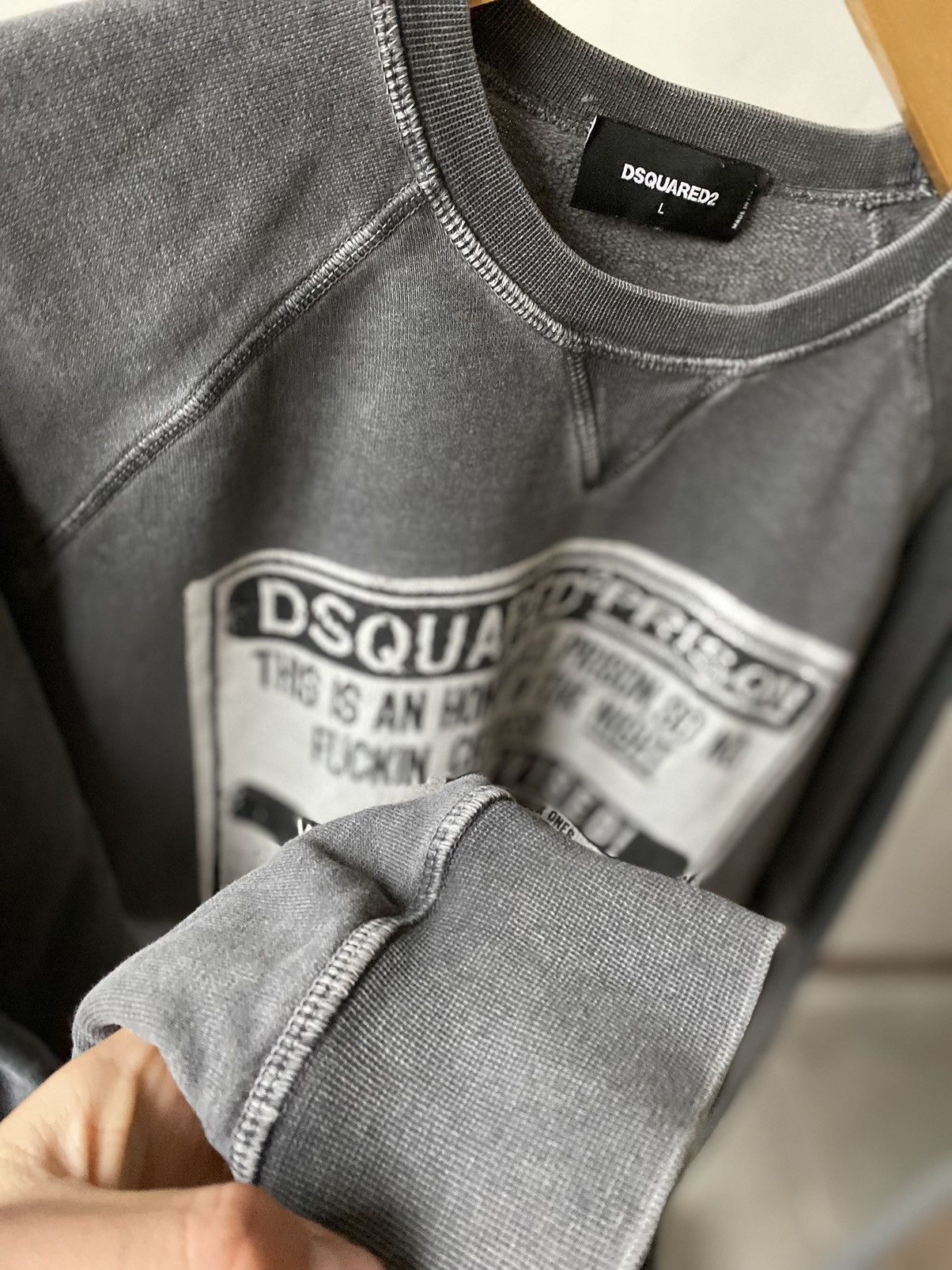 Dsquared2 Dsquared2 Prison Sweatshirt Size US L / EU 52-54 / 3 - 4 Thumbnail