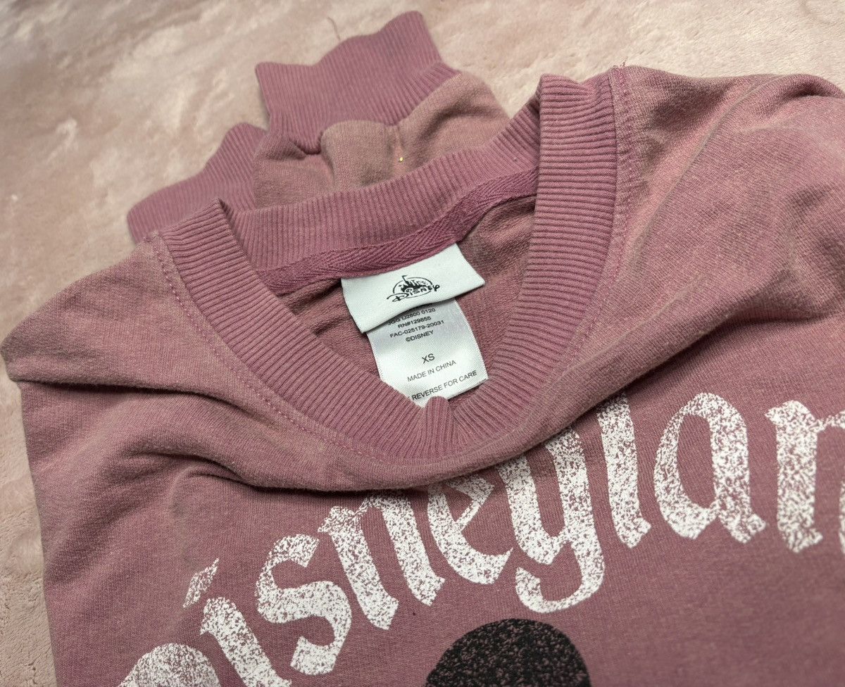 Disney Disneyland Mickey Mouse LongSleeve Crop Oversized Xsmall Top Size XS / US 0-2 / IT 36-38 - 4 Thumbnail