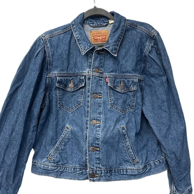 STUSSY levi'sジャケット XLサイズ Stüssy & Levi's® Embossed Trucker Jacket - Medium Wash