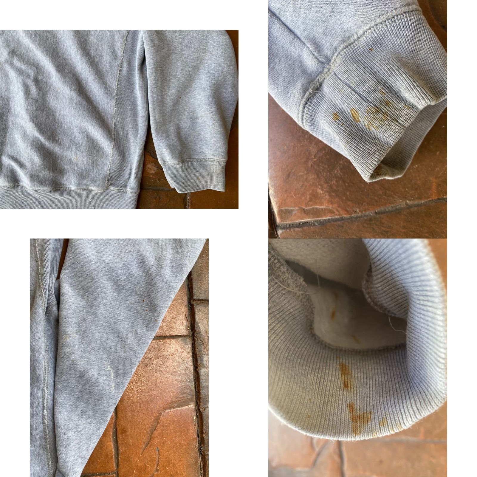 Gap Gap Hoodie Mens Large Grey Logo Embroidered Kangaroo Pockets Drawstring Pullover Sweatshirt Size US L / EU 52-54 / 3 - 8 Thumbnail
