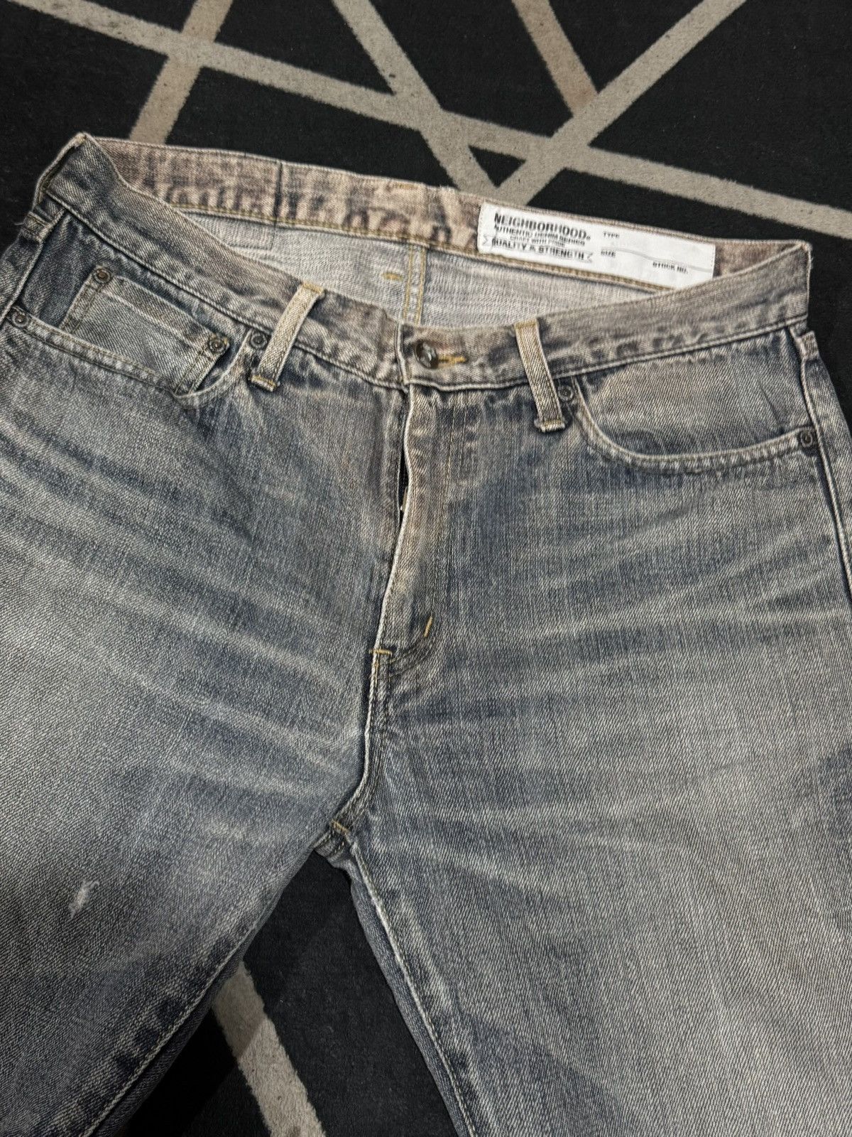 Neighborhood Neighborhood Mudwash Denim Selvedge Size US 30 / EU 46 - 4 Thumbnail