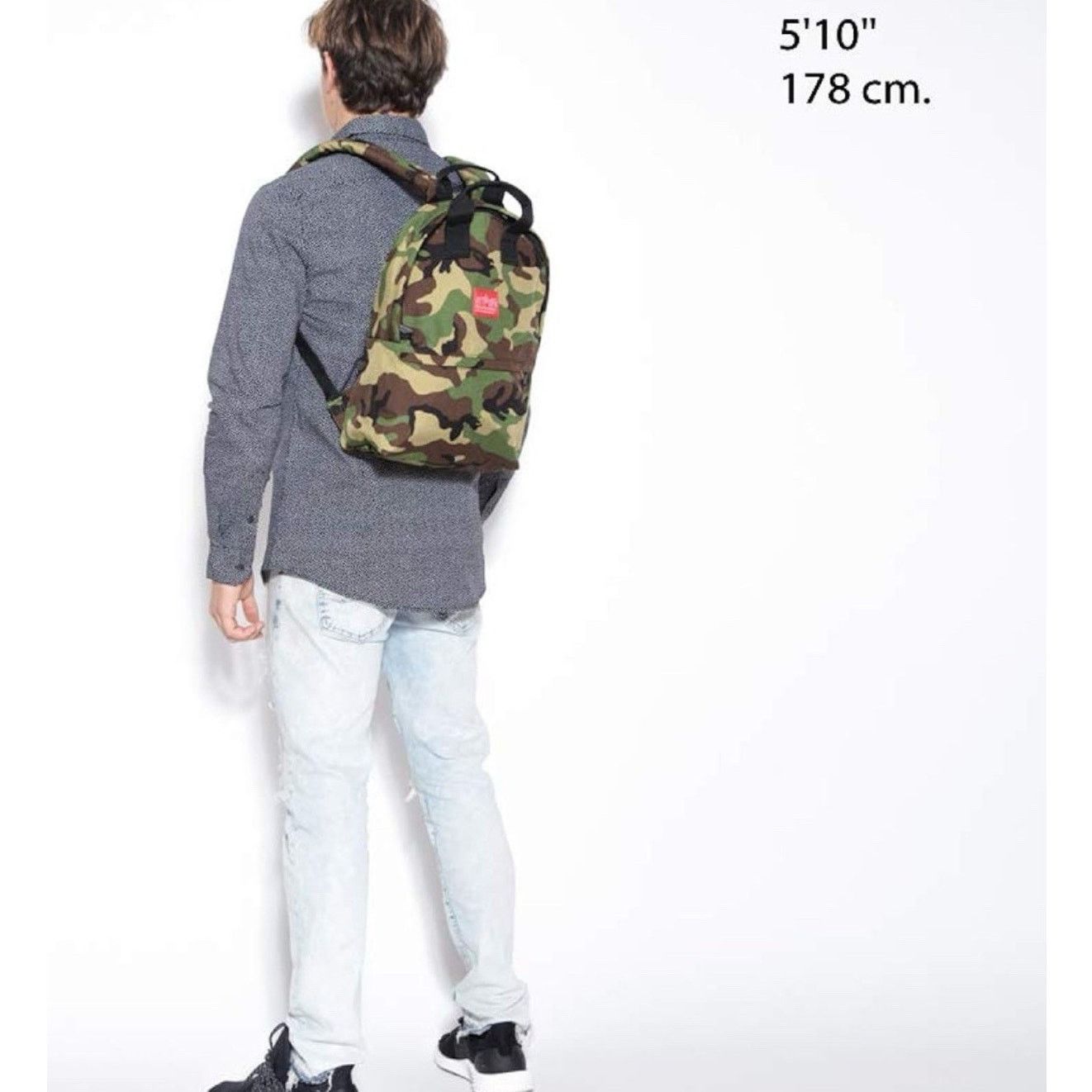 Manhattan Portage Governor backpack camouflage Large NWT