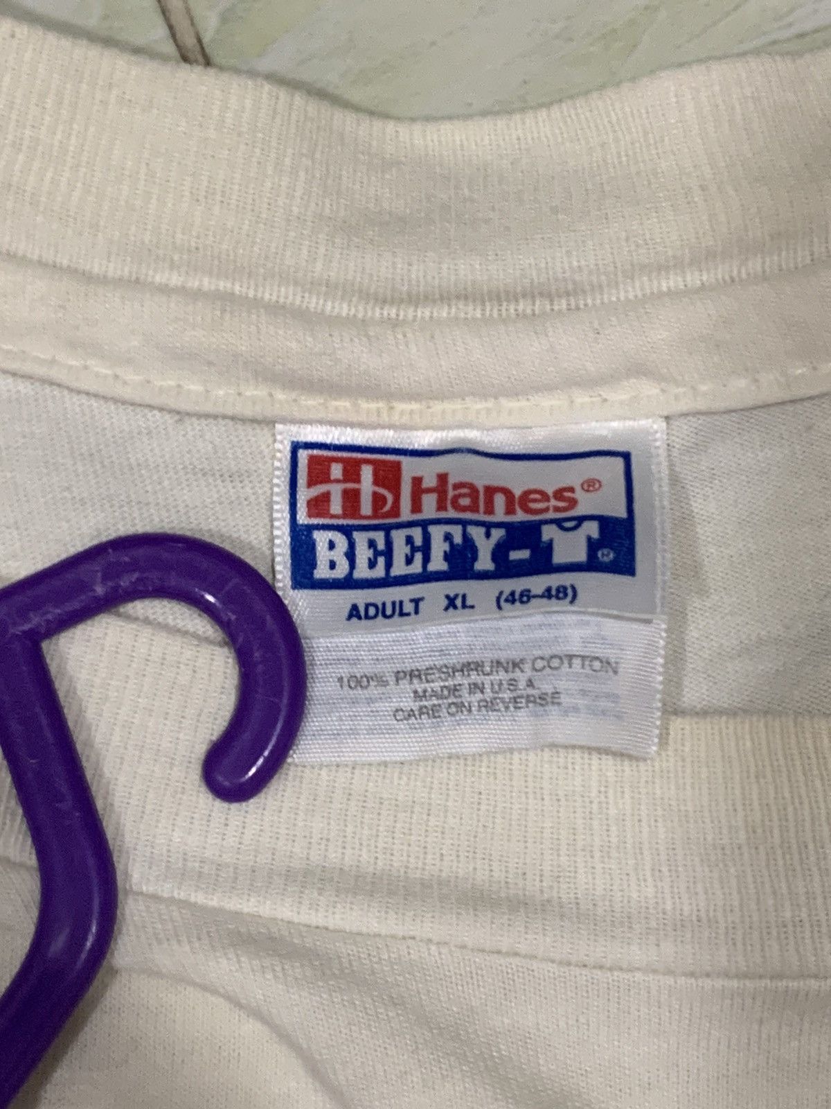 Hanes × Vintage T-shirt Vintage Hanes Made in USA Size US XL / EU 56 / 4 - 8 Thumbnail