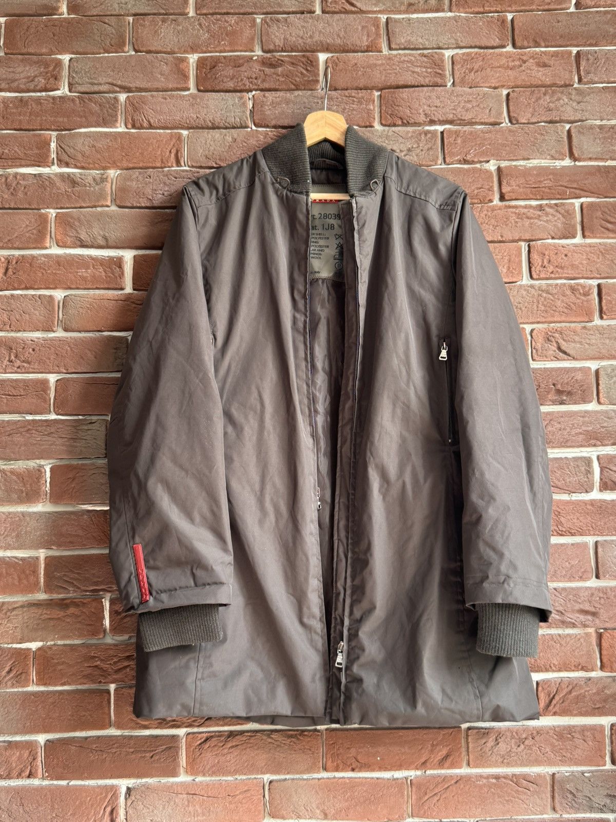 Prada Prada Vintage Gore Tex Coat Brown Jacket Women's 44IT design Size M / US 6-8 / IT 42-44 - 3 Thumbnail