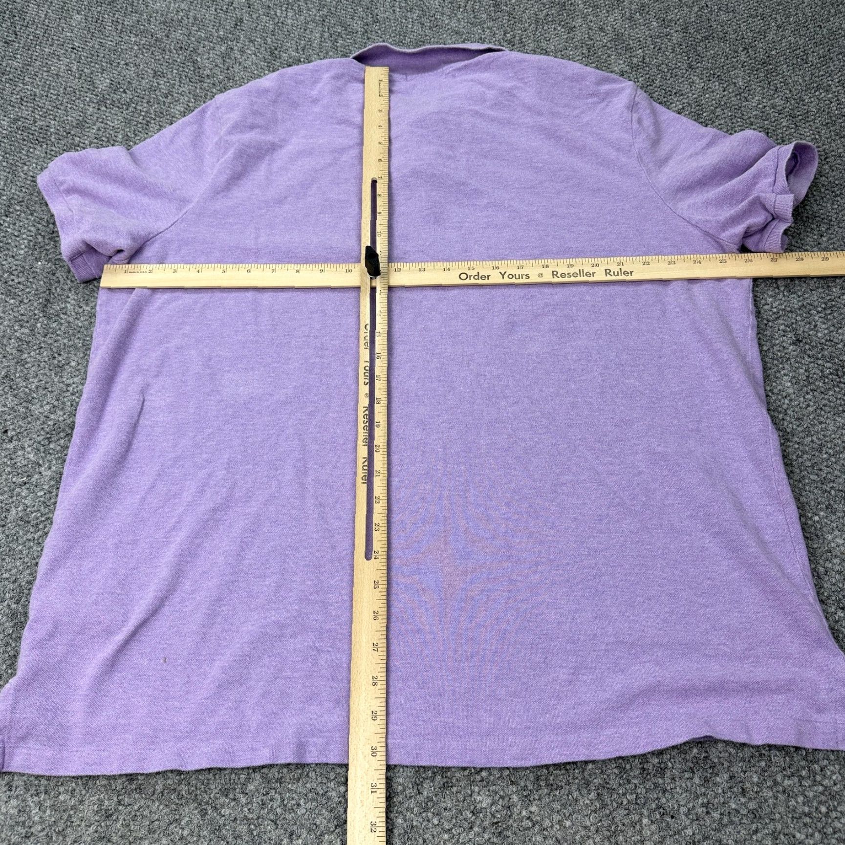 Polo Ralph Lauren POLO RALPH LAUREN Polo Shirt Men 2XL Purple Classic Fit Short Sleeve Pony Logo Size US XXL / EU 58 / 5 - 6 Thumbnail