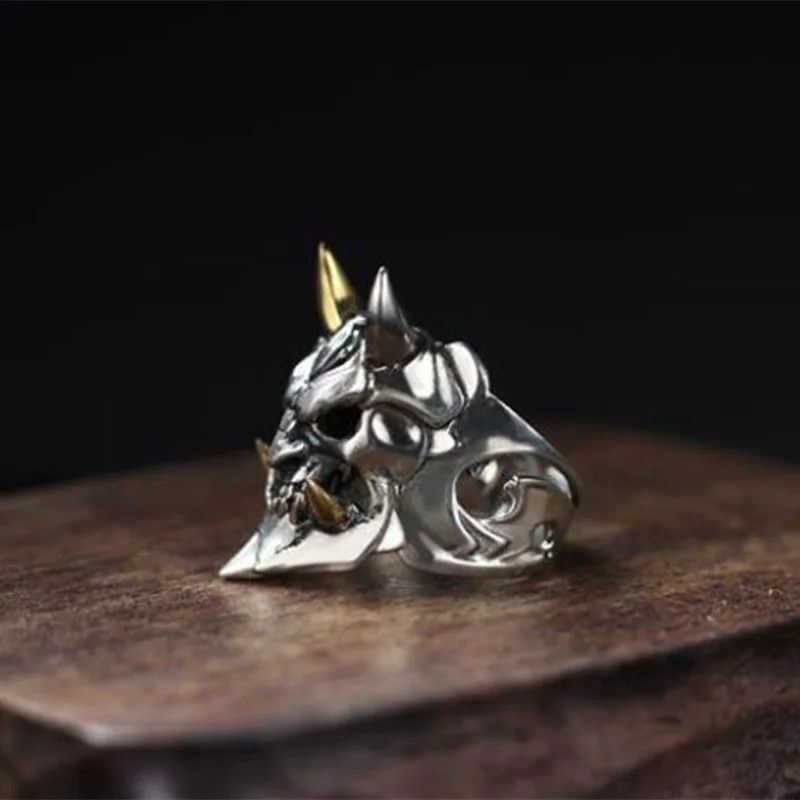 Other Retro Prajna Mask Ring Size ONE SIZE - 5 Thumbnail