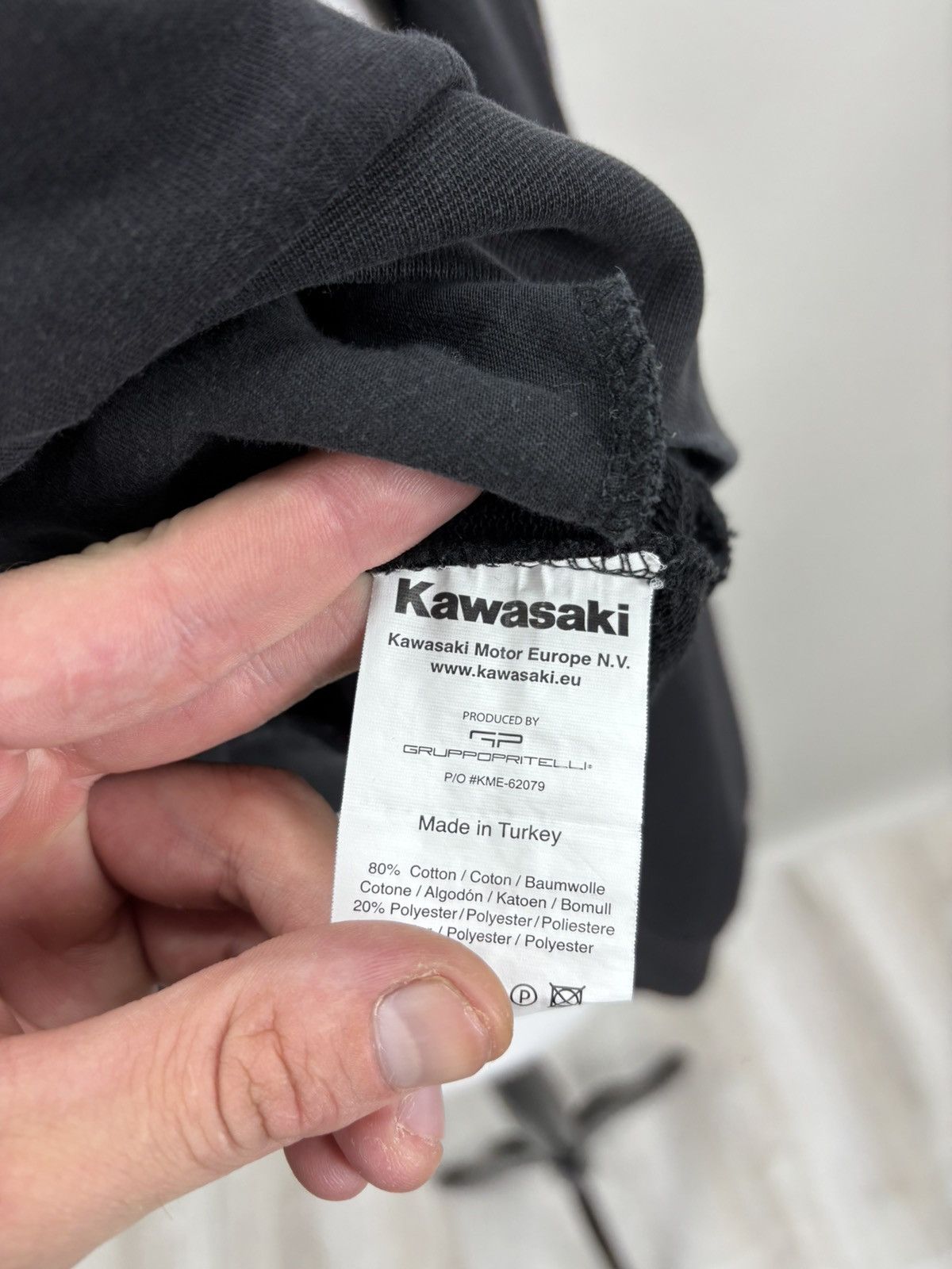 Other Mens sweatshirt full zip Kawasaki Size XXL Color Black/Green Size US XXL / EU 58 / 5 - 11 Thumbnail