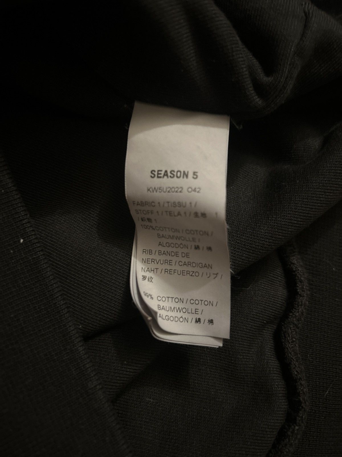 Yeezy Yeezy Season 5 Hoodie Size US S / EU 44-46 / 1 - 5 Thumbnail