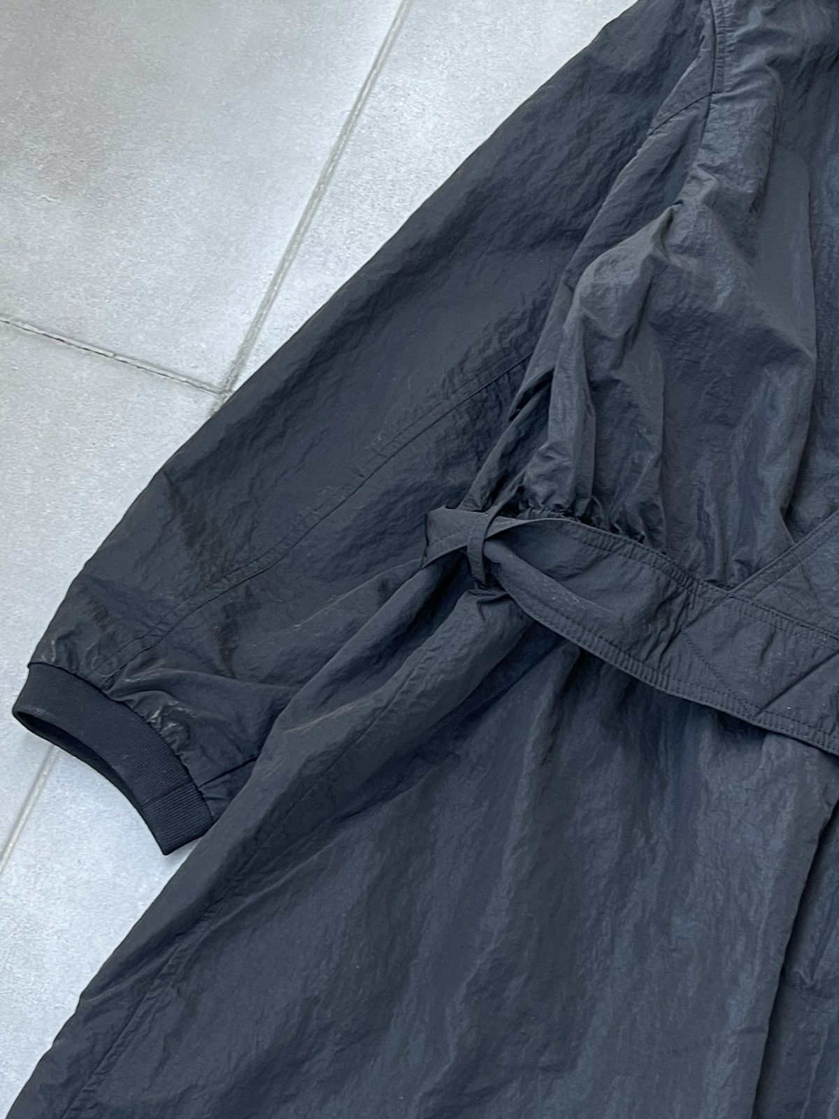 Emporio Armani !DS! AW22 Emporio Armani Black Trench Coat Windbreaker Size US L / EU 52-54 / 3 - 19 Thumbnail