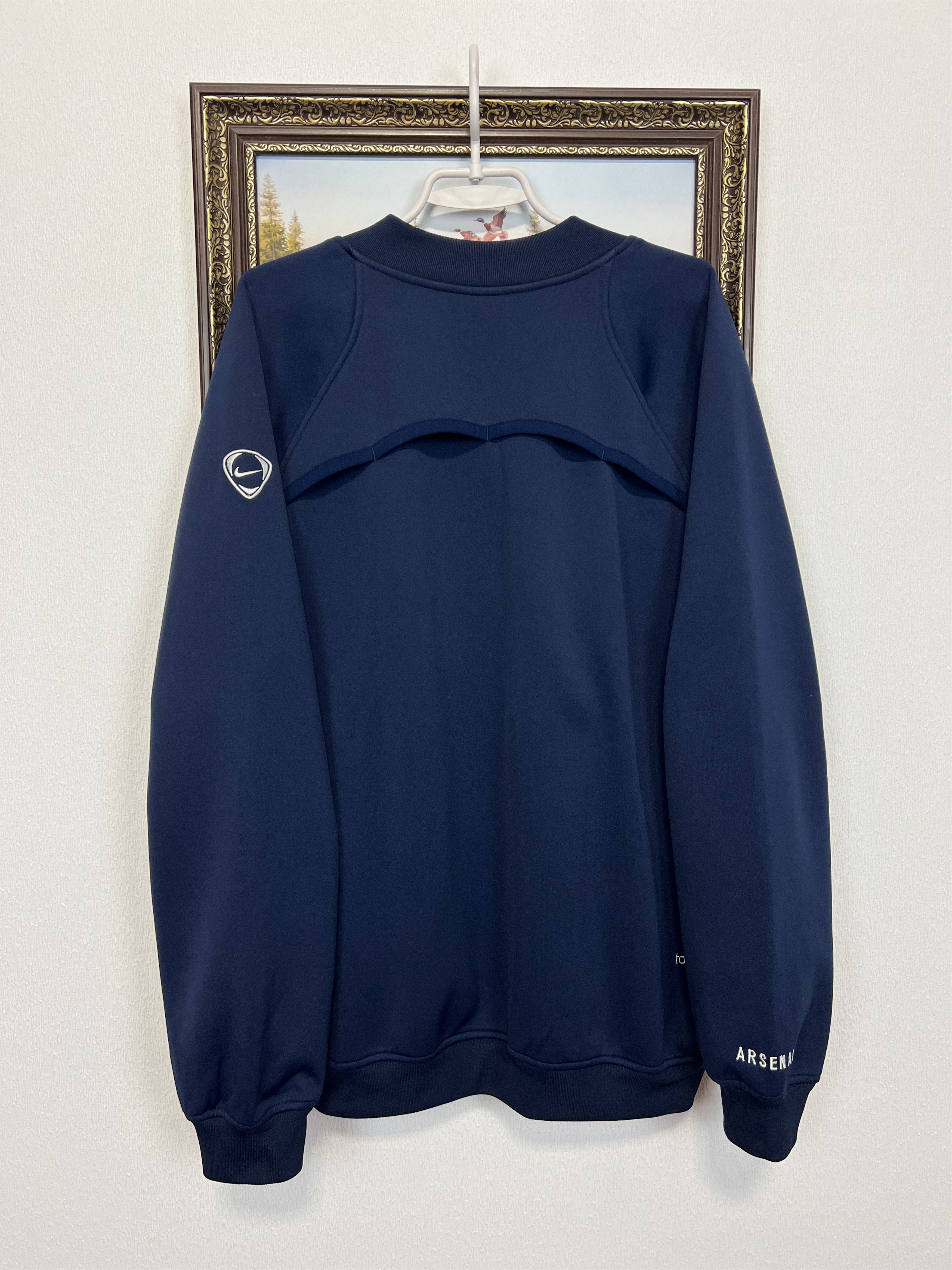 Nike Arsenal Football Sweatshirt Soccer Crewneck Track Top Size US XL / EU 56 / 4 - 10 Thumbnail