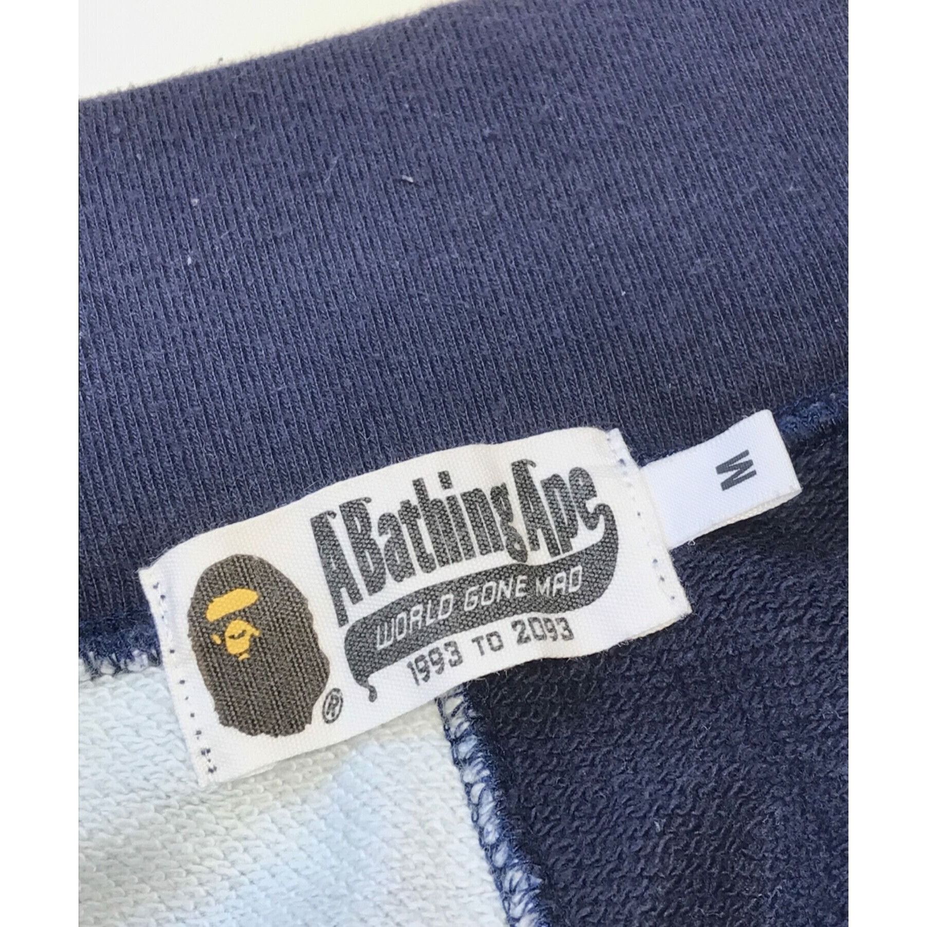 Bape A BATHING APE Camo Shark Shorts Navy Size M Size US 30 / EU 46 - 4 Thumbnail