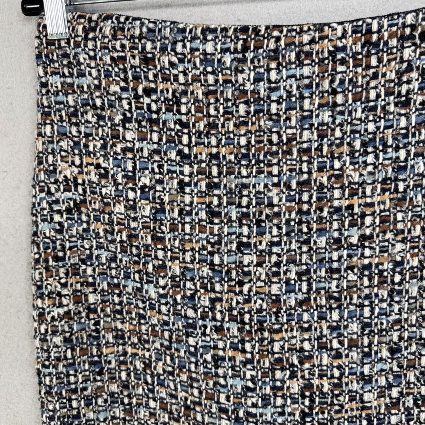 Talbots Talbots Womens 4 Skirt Tweed Wool Knee Length Workwear Size 27" / US 4 / IT 40 - 2 Thumbnail