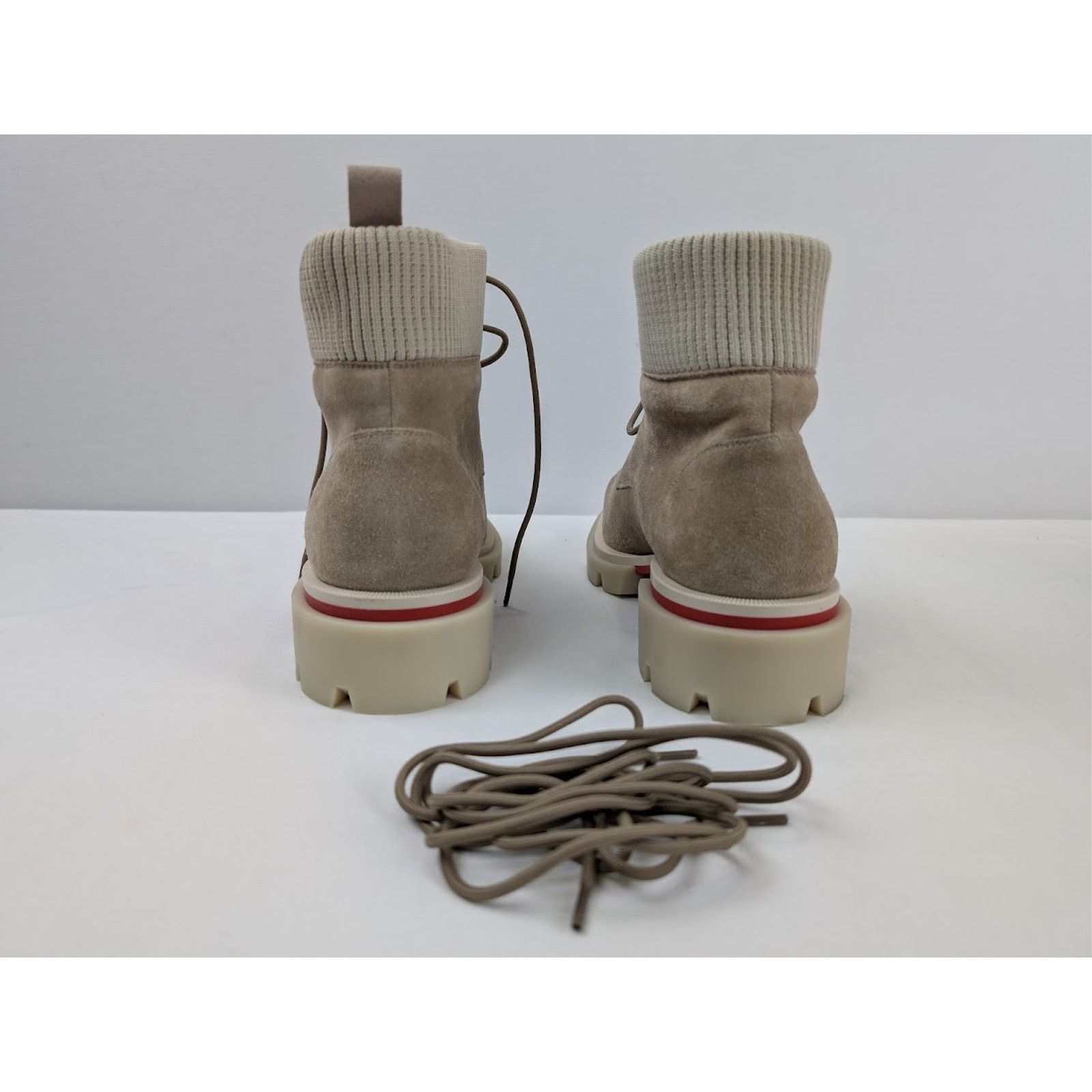 Christian Louboutin o1rshd1 Our Walk Flat Boot in Saharienne Size US 10.5 / EU 43-44 - 10 Thumbnail