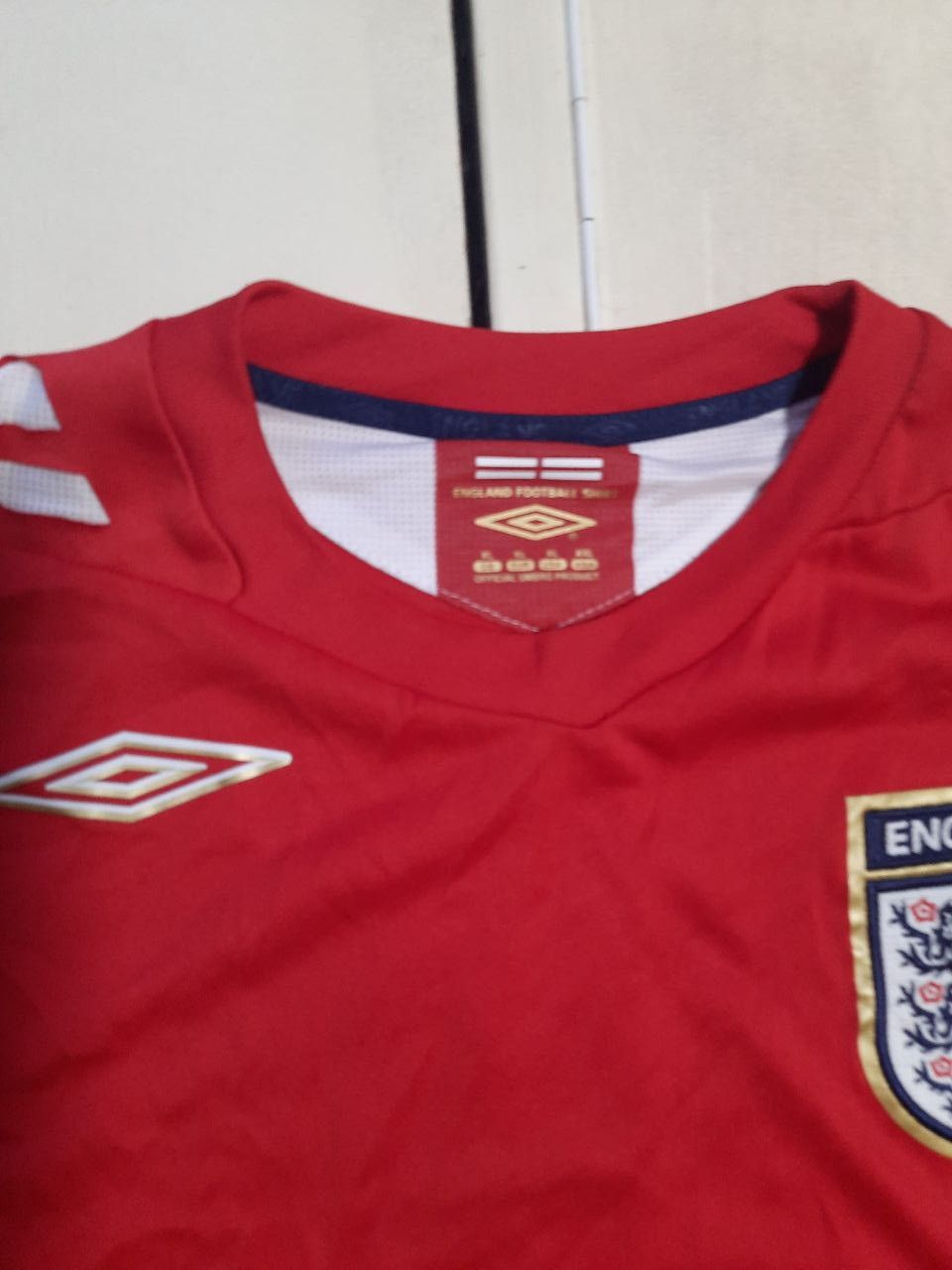 Umbro Umbro England Jersey 2006-2008 Size US XL / EU 56 / 4 - 5 Thumbnail