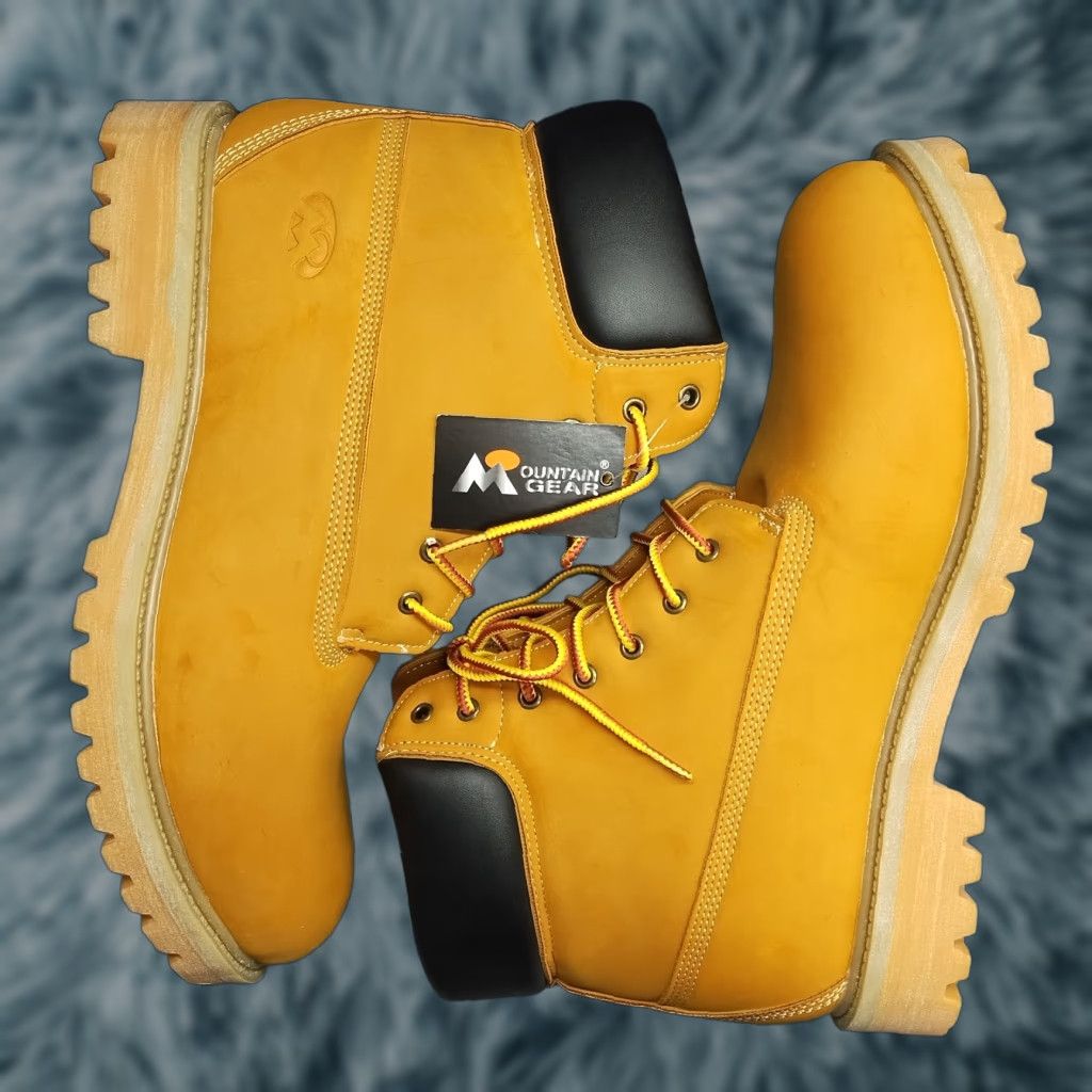Vintage Mountain Gear Wheat Stallion 2 Work Boots Mens Size 13 Multi Lace Up 31015911 Size US 13 / EU 46 - 1 Thumbnail