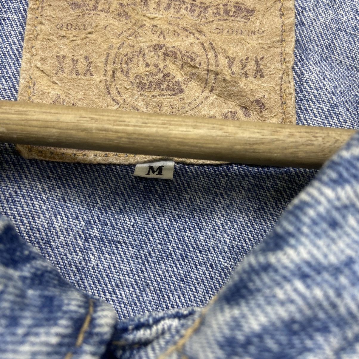 Big John Vintage Big John Spirit Stone Wash Denim Trucker Jacket Size US S / EU 44-46 / 1 - 24 Thumbnail