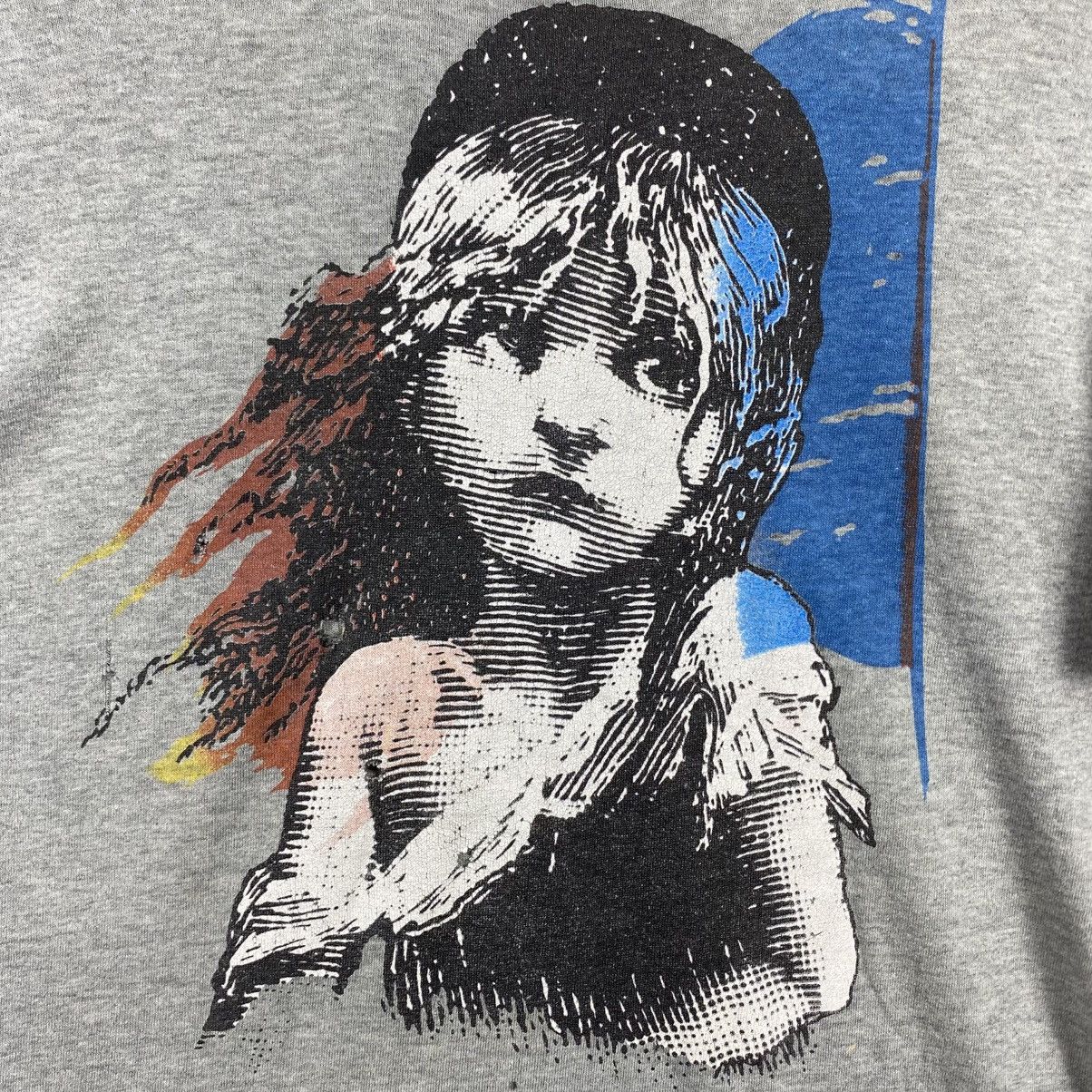 Thrasher × Vintage Vintage Thrashed 1986 Les Miserables Art T-shirt Size L Size US L / EU 52-54 / 3 - 6 Thumbnail