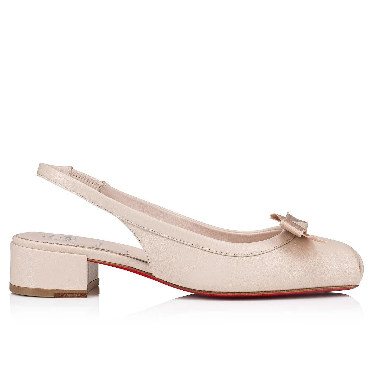 Christian Louboutin os11x0126 Mamaflirt Slingback in Beige Size US 7 / IT 37 - 3 Thumbnail