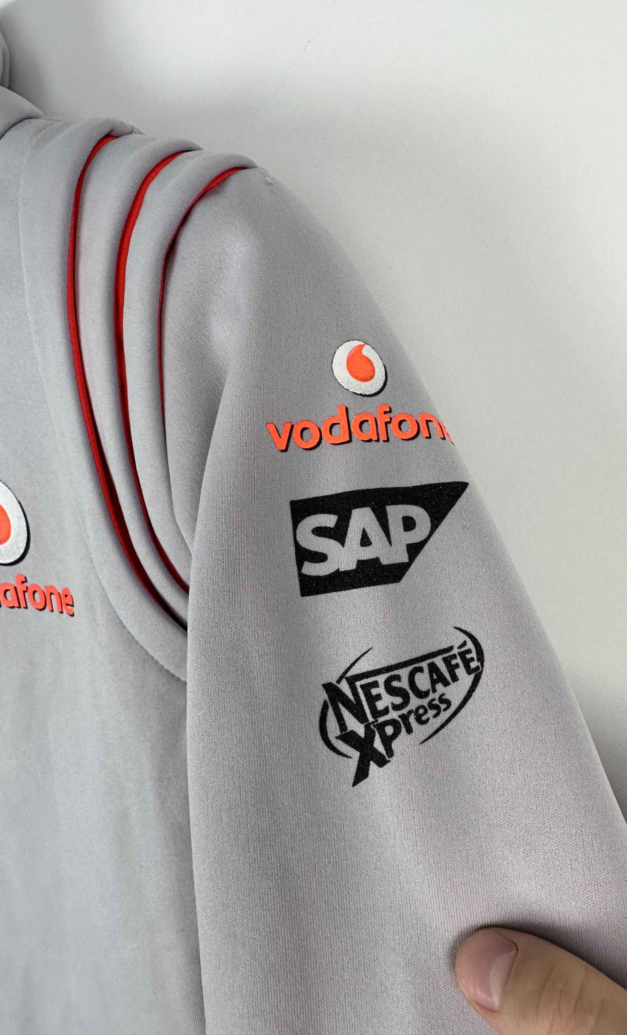 Mercedes-Benz McLaren Vodafone Mercedes sports sweatshirt Size US XS / EU 42 / 0 - 4 Thumbnail