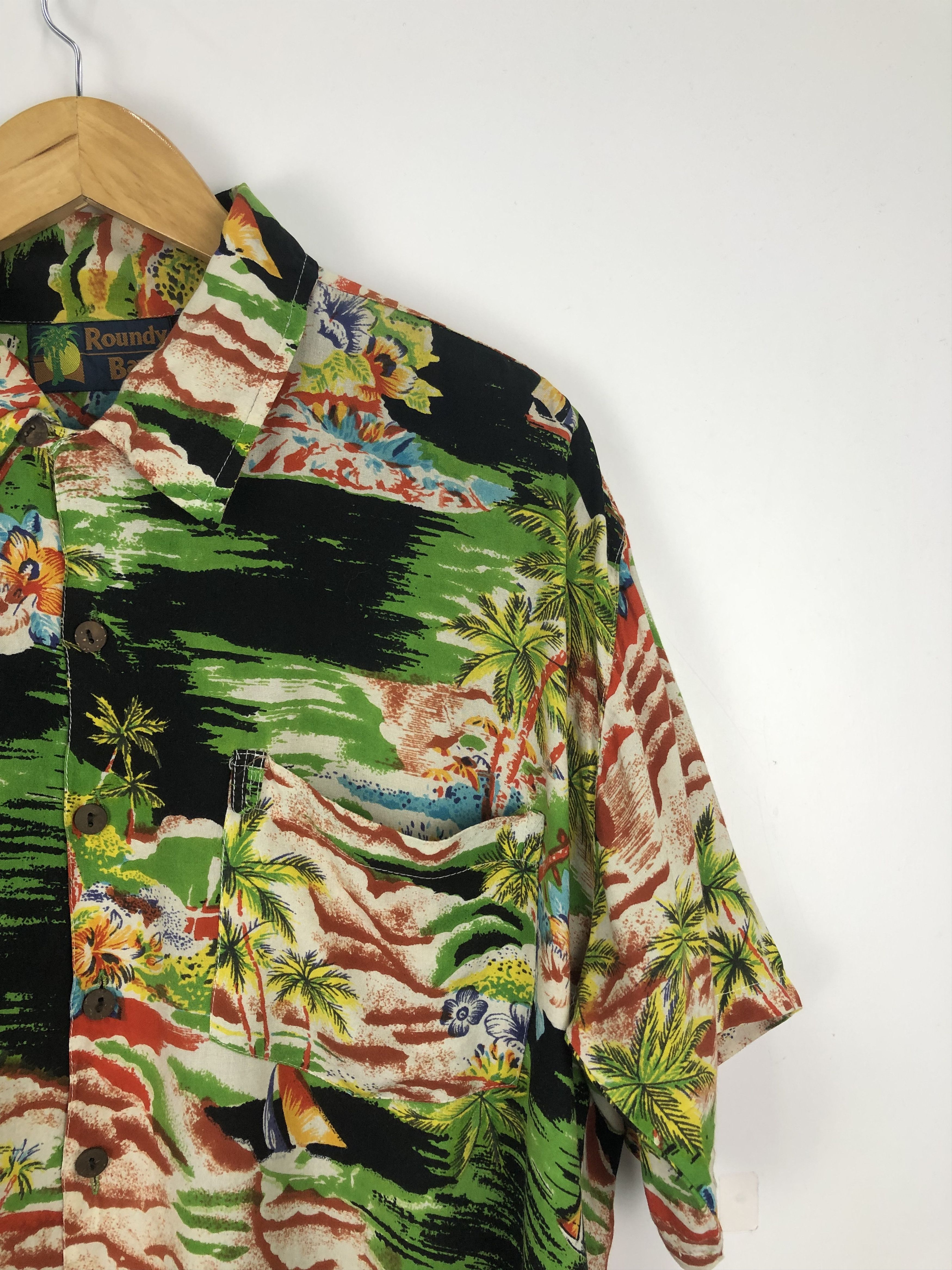 Vintage Vintage Hawaiian Sun Surf Rayon Motive Design TA0012 Size US L / EU 52-54 / 3 - 10 Thumbnail